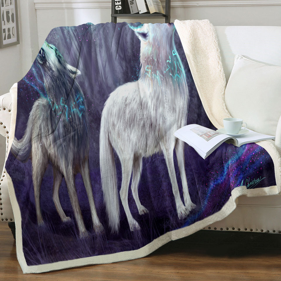products/Cool-Fantasy-Wildlife-Wolves-Throws
