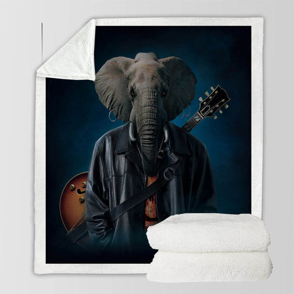 products/Cool-Funny-Fleece-Blankets-Art-Elephice-Cooper-Elephant