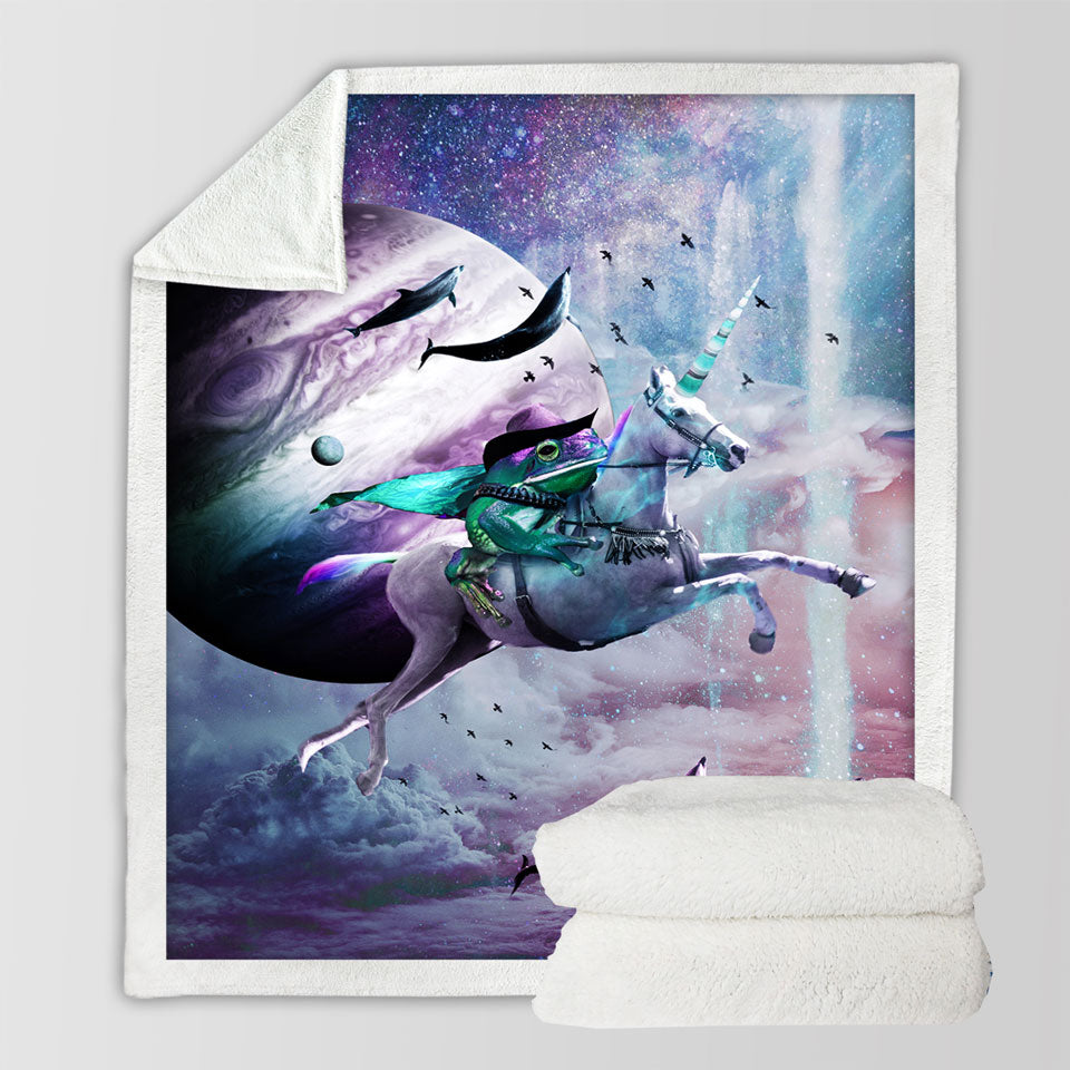 products/Cool-Funny-Fleece-Blankets-Crazy-Art-Epic-Frog-Riding-Unicorn-in-Space