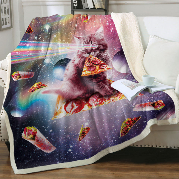 products/Cool-Funny-Outer-Space-Taco-Burrito-Pizza-Cat-Sofa-Blankets