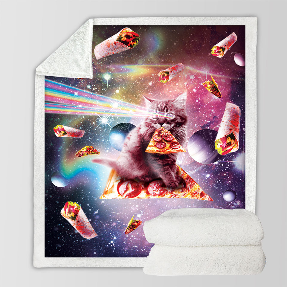 products/Cool-Funny-Outer-Space-Taco-Burrito-Pizza-Cat-Throws