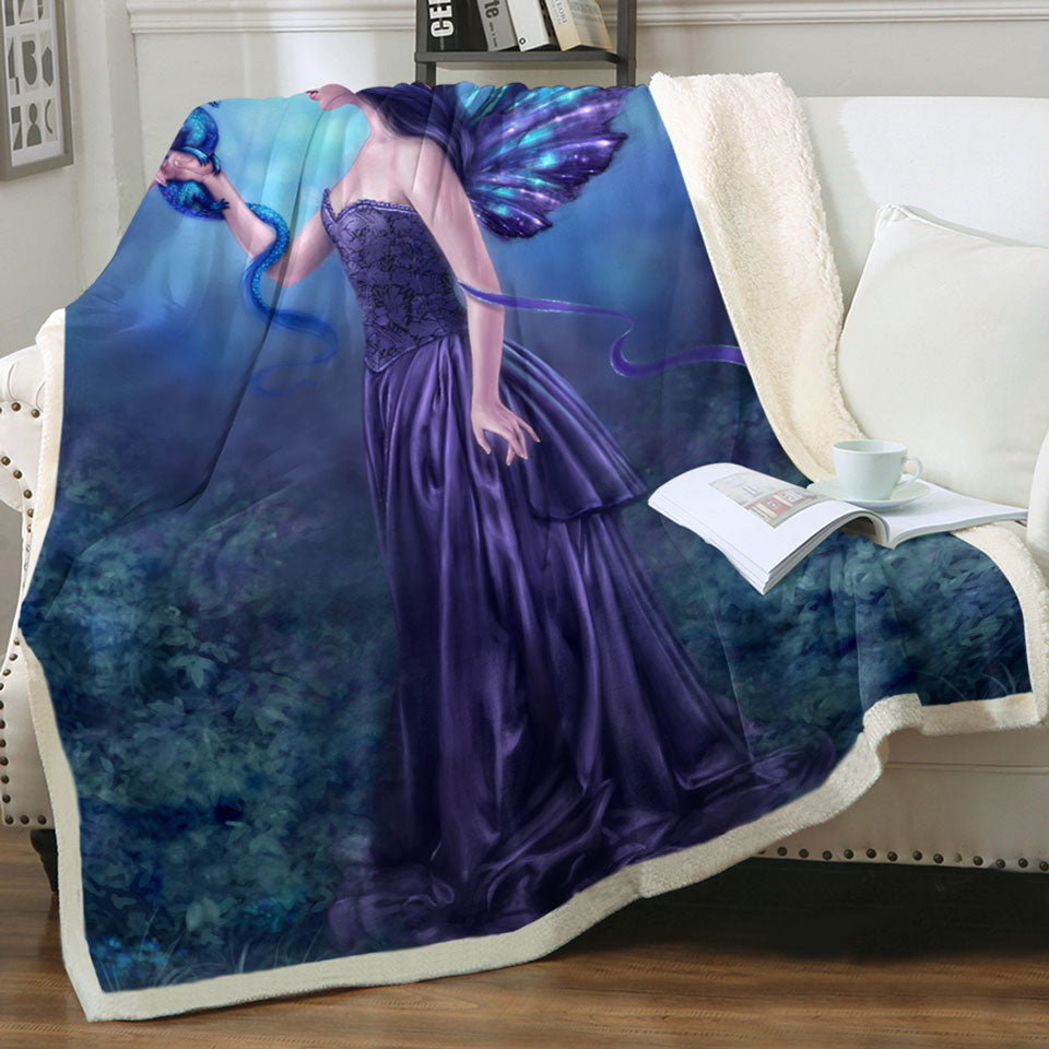 products/Cool-Girls-Throws-with-Fantasy-Art-the-Moon-Light-Purple-Dragon-Fairy