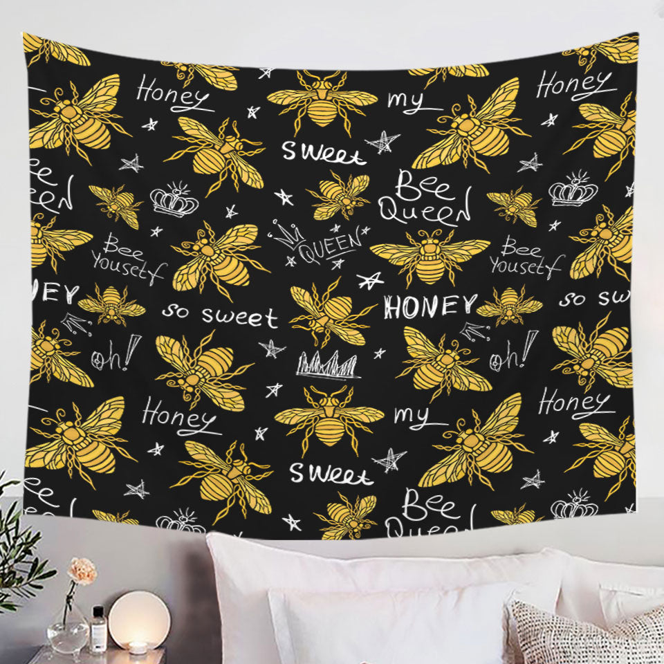 Cool I Love Dachshunds Tapestry