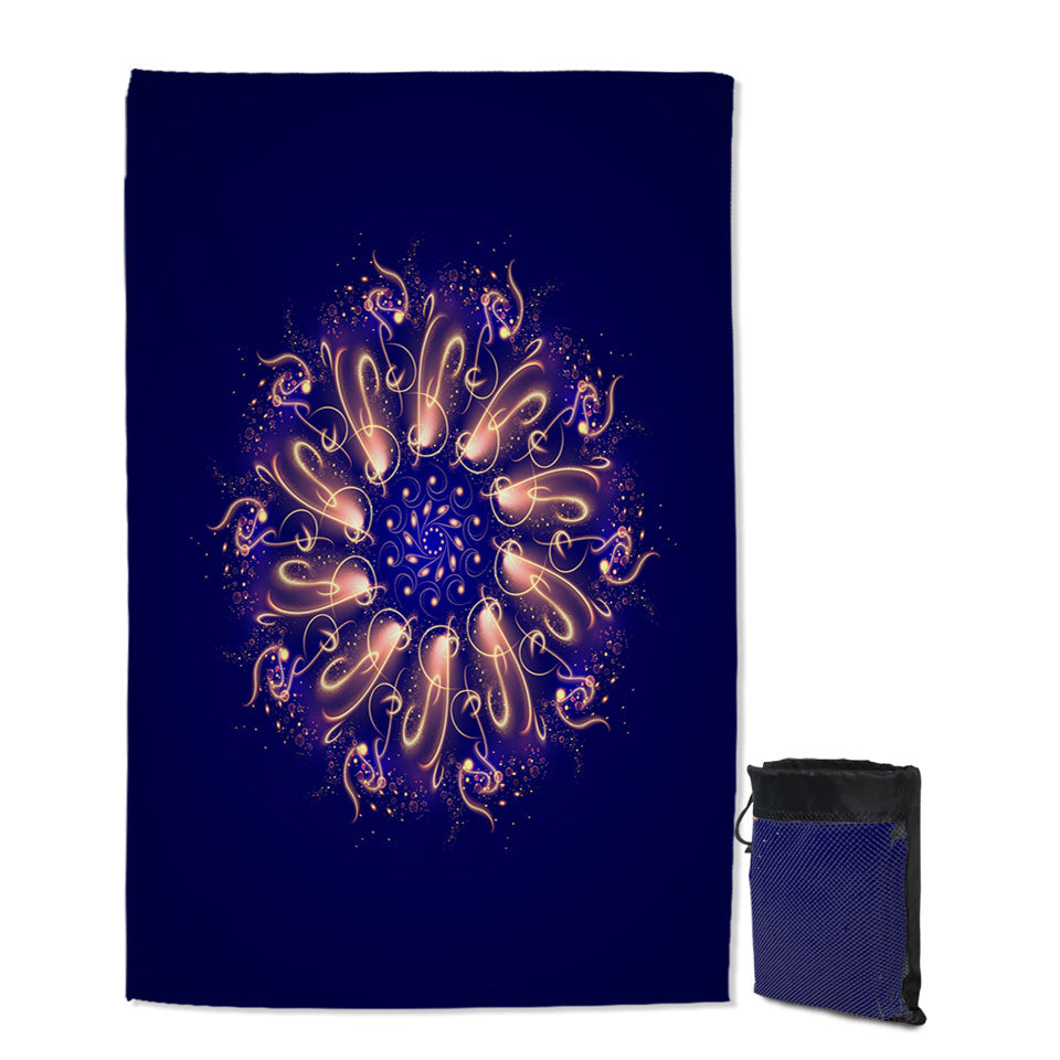 Cool Lightweight Beach Towels Sparks Circle