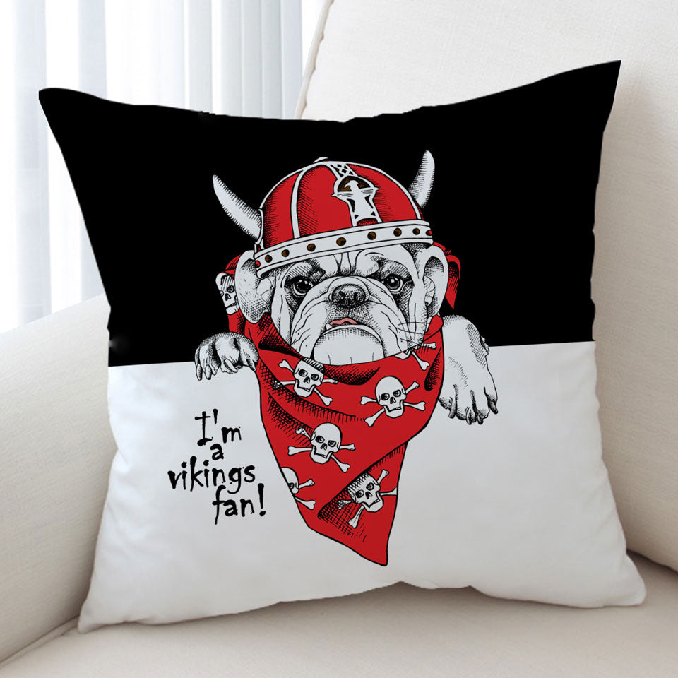 Cool Mens Cushions Viking Tough Bulldog