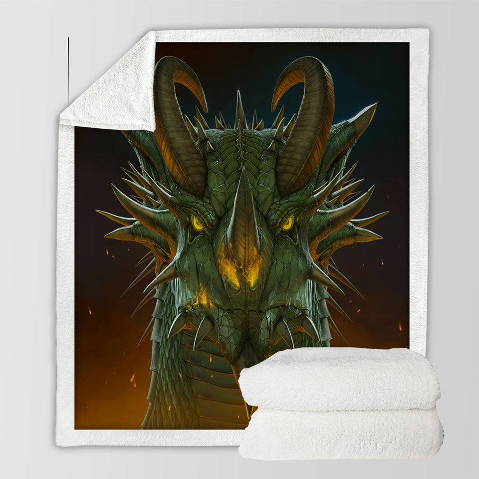 products/Cool-Mens-Throw-Blankets-Fantasy-Art-Dragon-Portrait