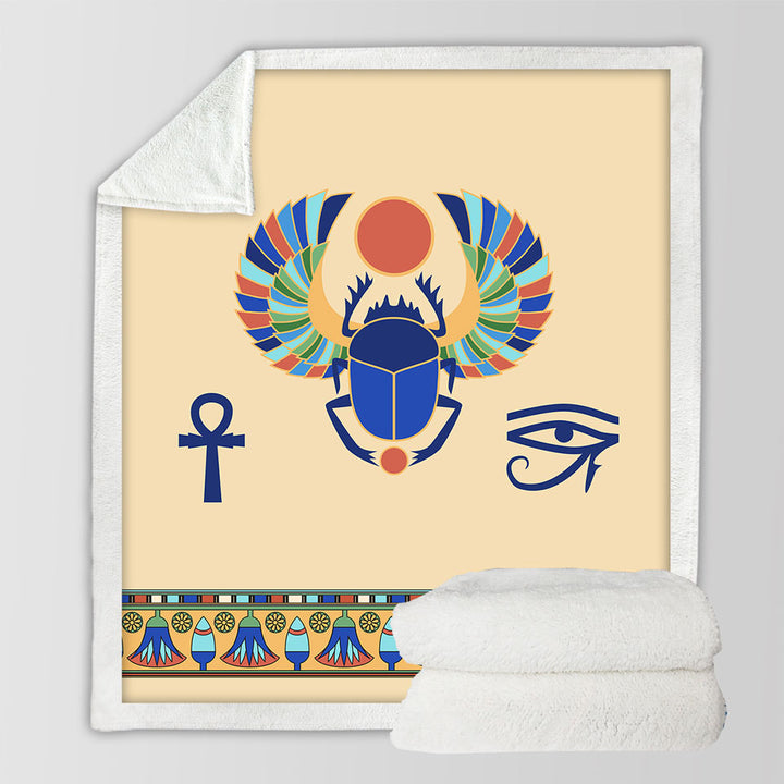 Cool Multi Colored Egyptian Sofa Blankets