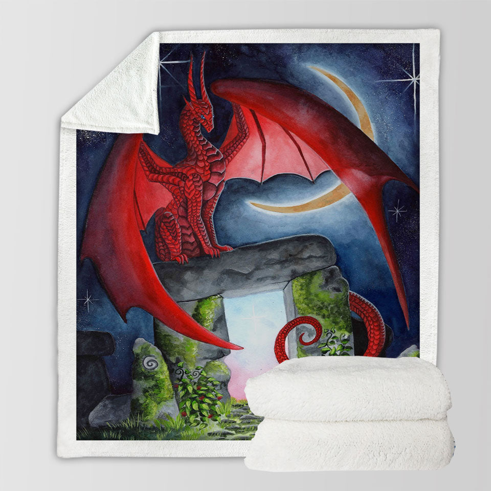 products/Cool-Sofa-Blankets-Watcher-at-the-Morning-Gate-the-Night-Dragon