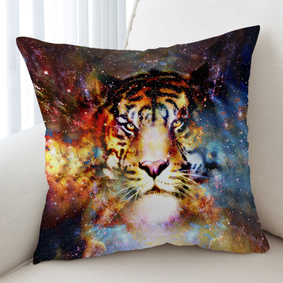 Cool Space Tiger Cushion