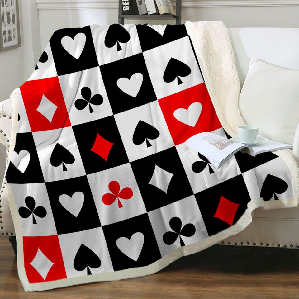 Cool Thorws Clubs Diamonds Hearts Spades Cards Symbols