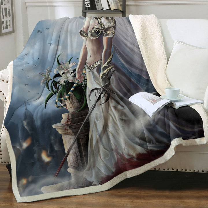 products/Cool-Throws-Fantasy-Art-the-Prophecy-Beautiful-Elf-Girl