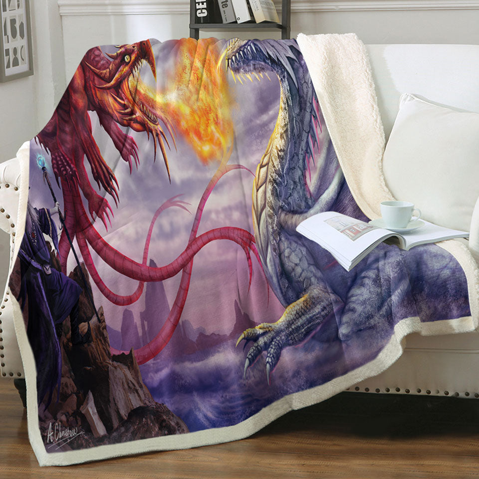 products/Cool-Throws-for-Guys-Fantasy-Artwork-Dragons-War