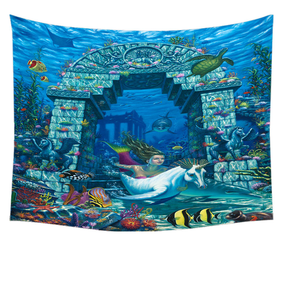 Cool Wall Decor Neptunes Magical Underwater World
