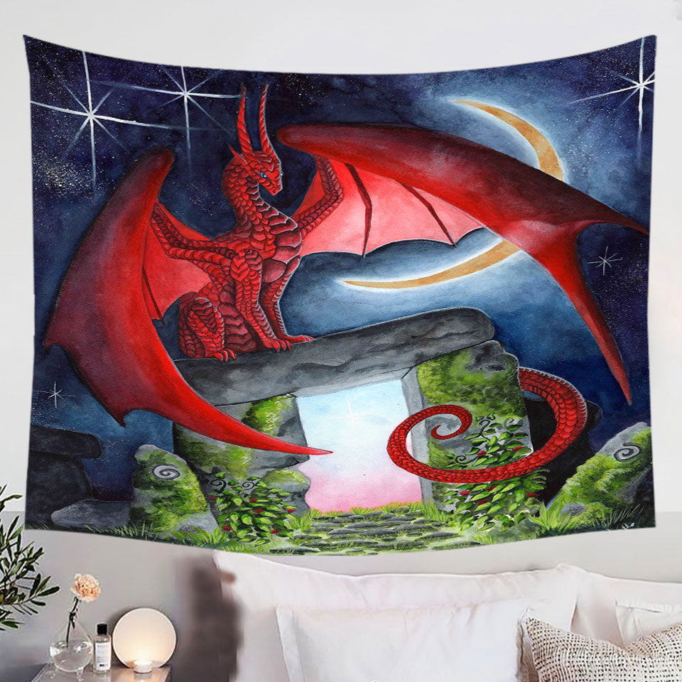Cool-Wall-Decor-Watcher-at-the-Morning-Gate-the-Night-Dragon