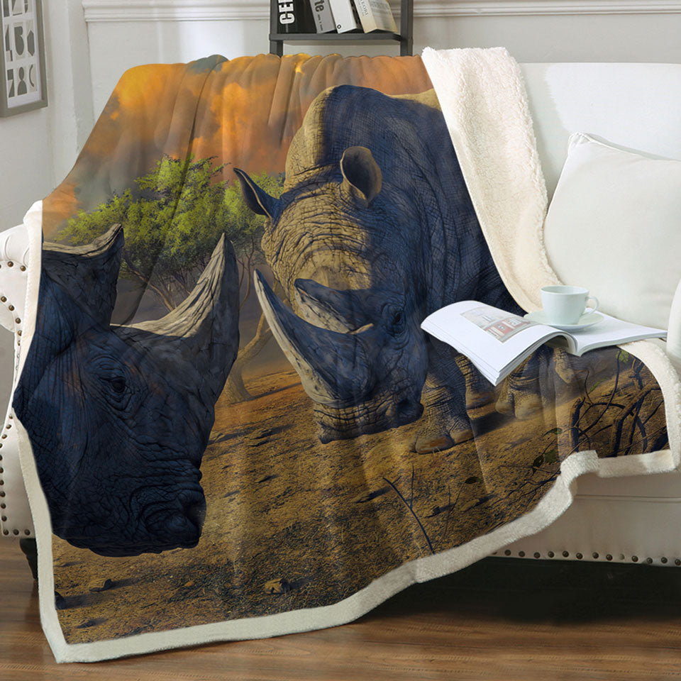 products/Cool-Wildlife-Animals-Art-Rhino-Throw-Blanket