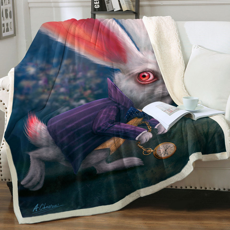 products/Cool-Wonderland-Art-Rabbit-Throw-Blankets