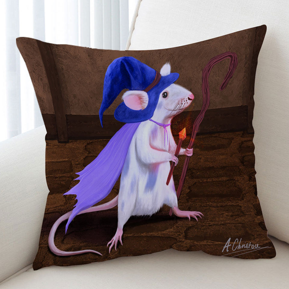 Cool and Cute Cushions Magus the Mouse Wizard
