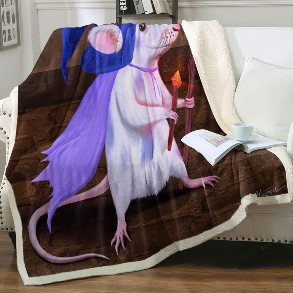 products/Cool-and-Cute-Throw-Blanket-Magus-the-Mouse-Wizard