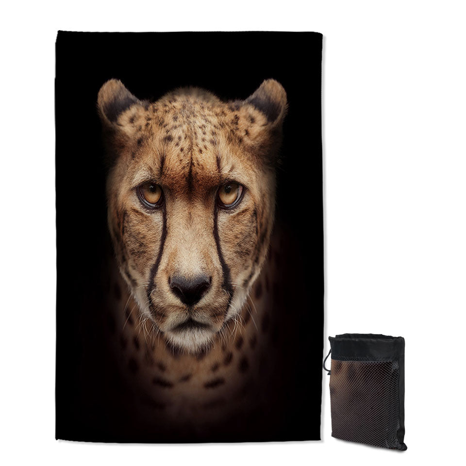 Cool and Fascinating Cheetah Quick Dry Beach Towel for Boys