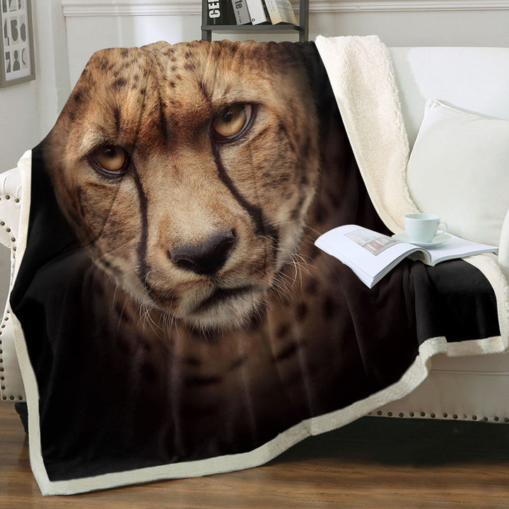Cool and Fascinating Cheetah Throw Blankets for Men