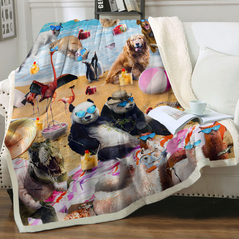 products/Cool-and-Funny-Animals-Sofa-Blankets-Beach-Party