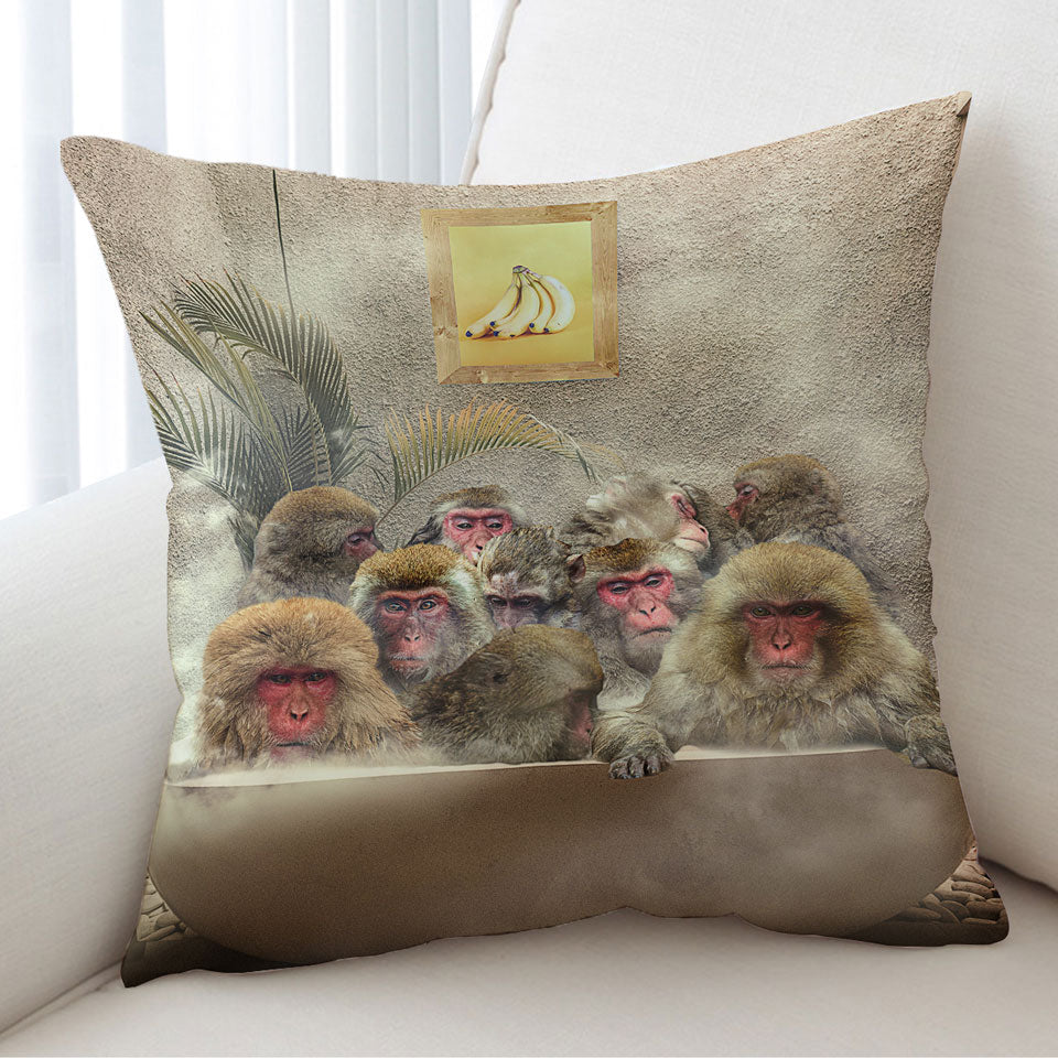 Cool and Funny Art Monkeys Cushion Covers