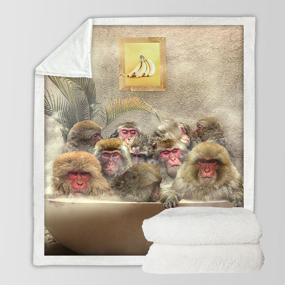 products/Cool-and-Funny-Art-Monkeys-Fleece-Blankets