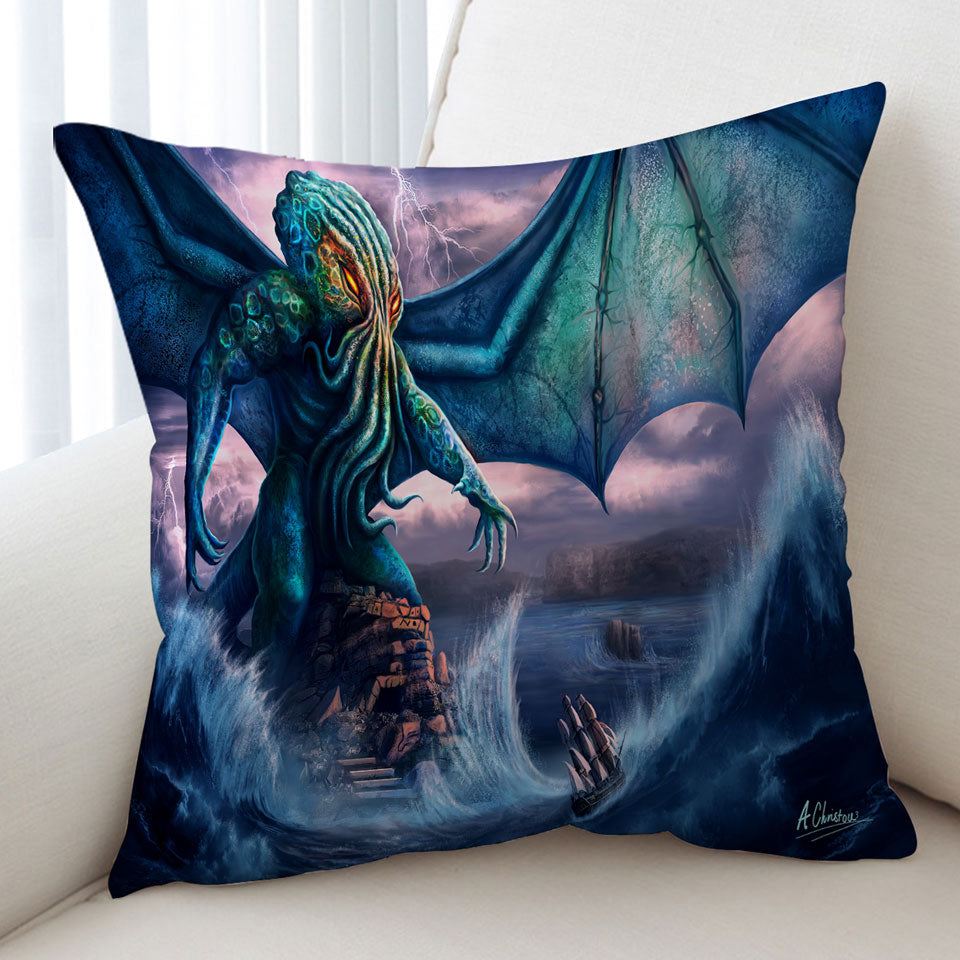 Cool and Scary the Call of Cthulhu Cushions