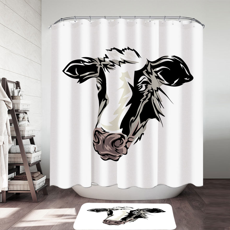 Cow Shower Curtains
