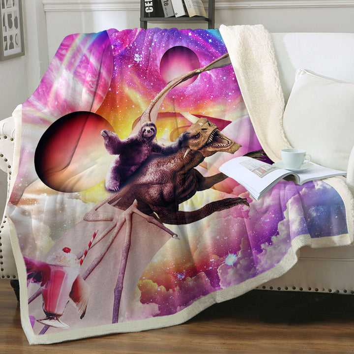 products/Crazy-Cool-Space-Sloth-Riding-Dragon-Throw-Blanket