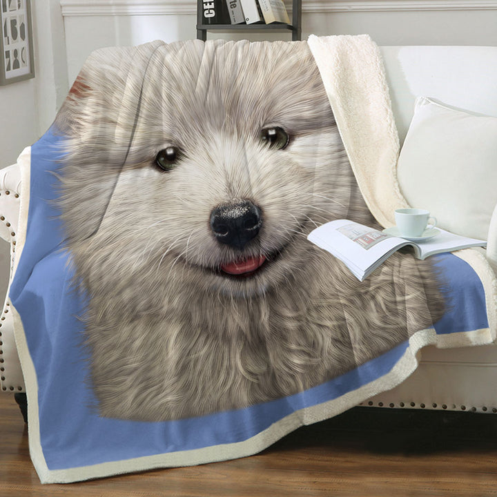 products/Cute-Animal-Art-Adorable-Samoyed-Dog-Puppy-Throw-Blanket