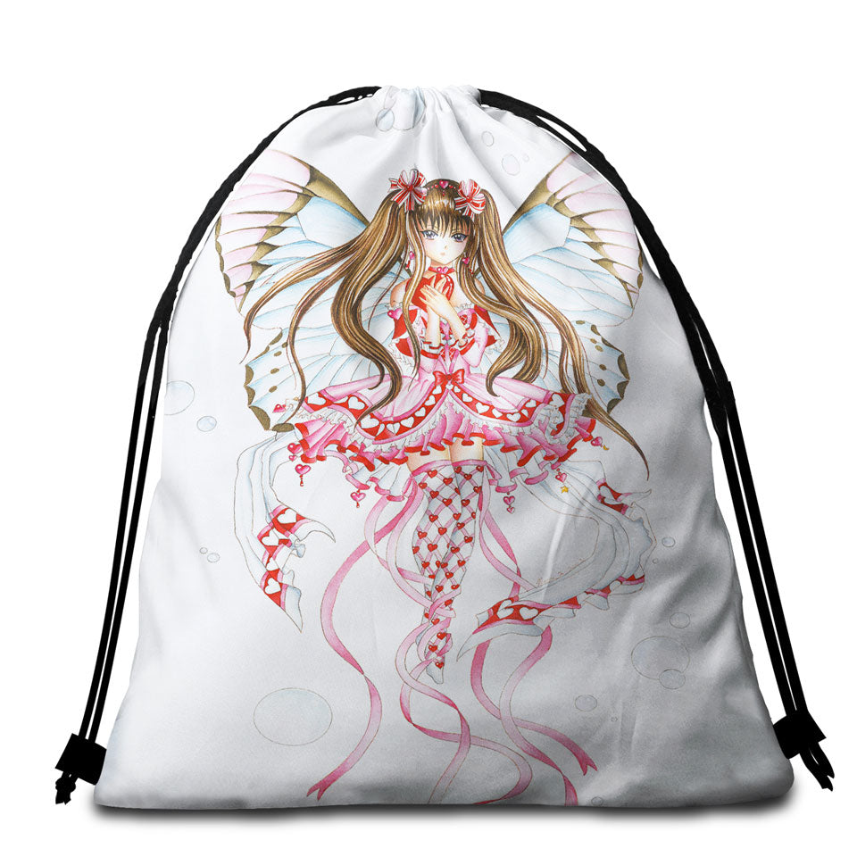 Sexy Bags for Towels Violinist Woman Goddess of Fine Dining