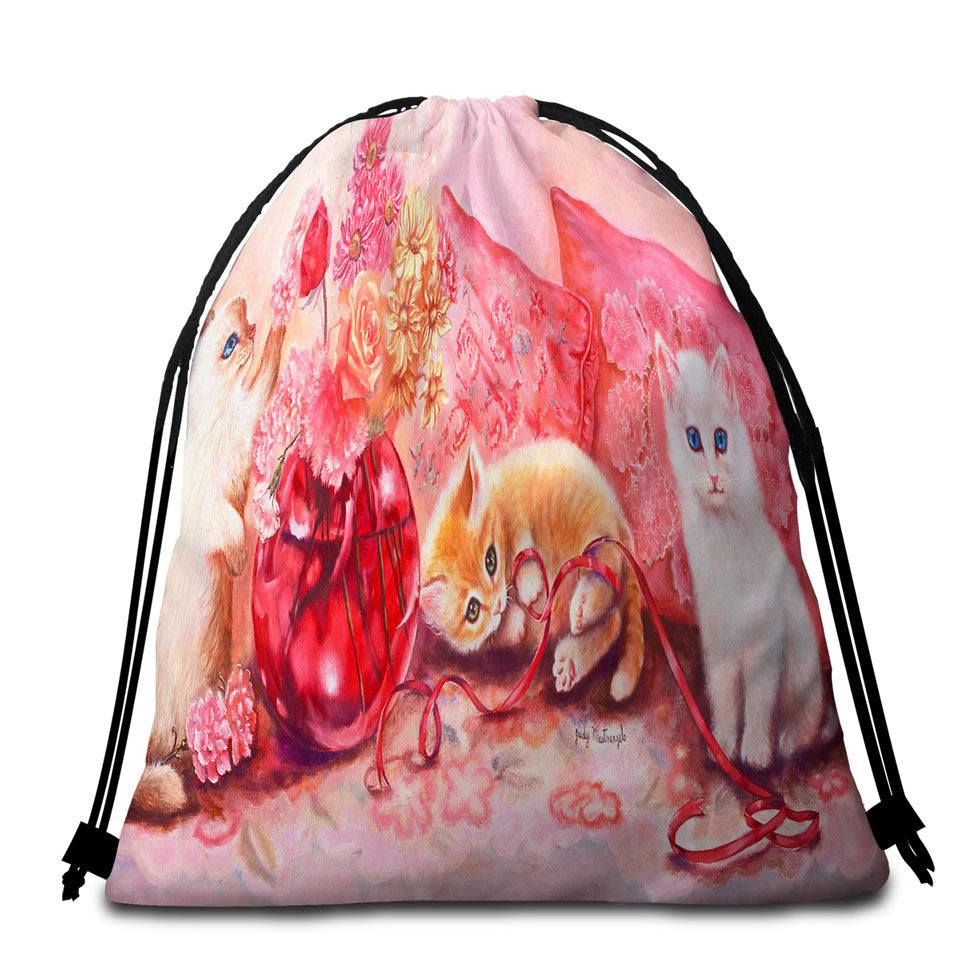 Kindred Spirits Native American Beach Towel Pack Girl and Her Horse