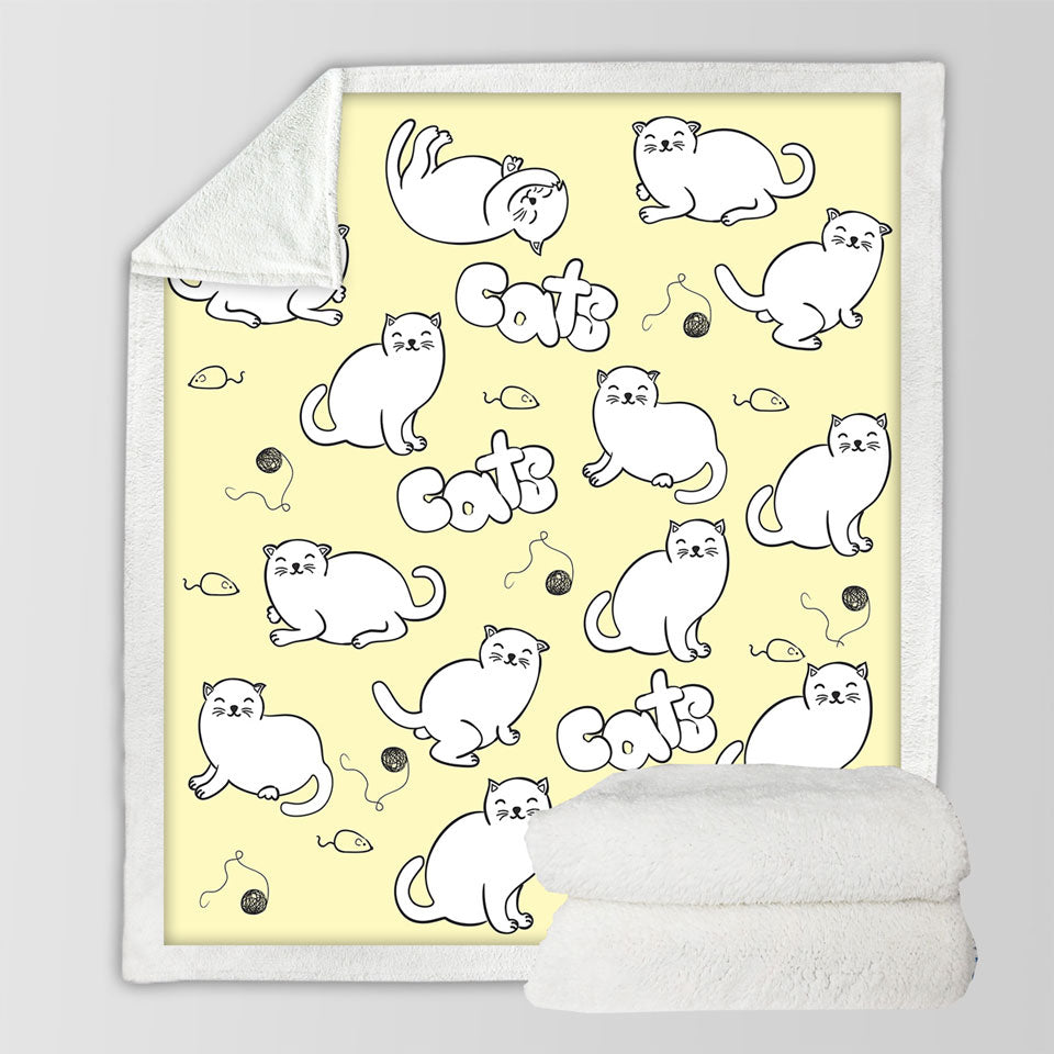 Cute Cats Blankets