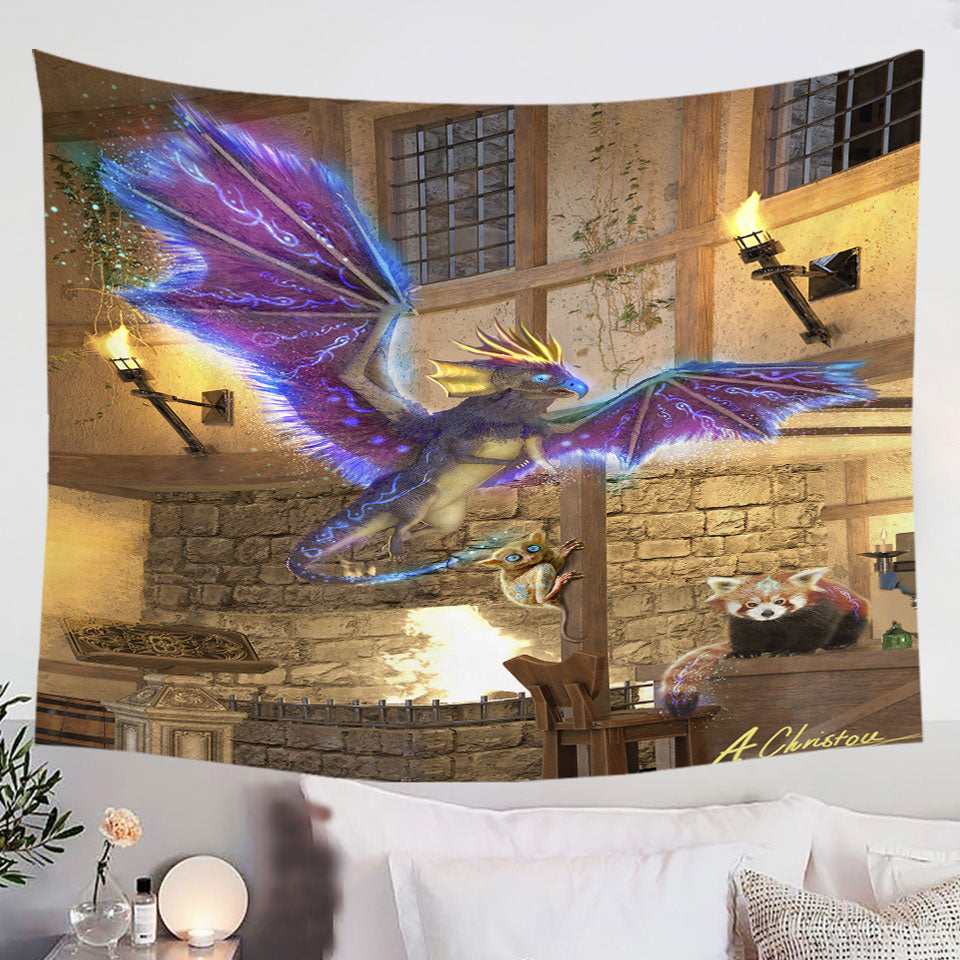 Cute-Fictional-Creatures-Wall-Decor-for-Kids