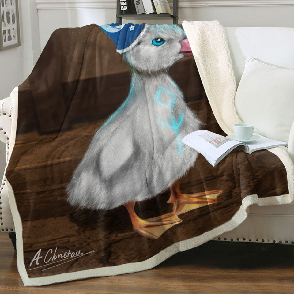 products/Cute-Throws-Animals-Art-Wizard-Duck