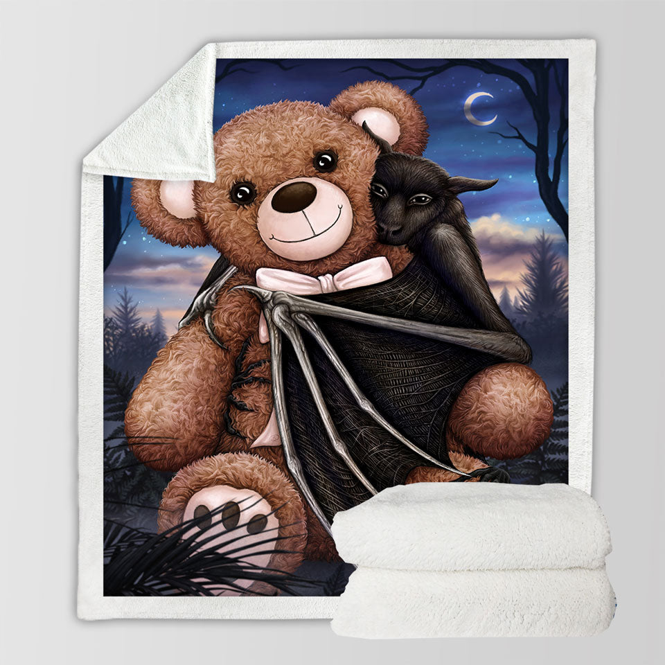 products/Cute-and-Scary-Bedtime-Teddy-Bear-and-Bat-Throw-Blanket