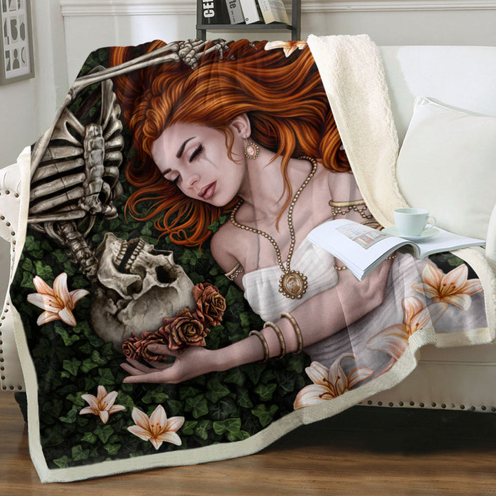 products/Dark-Art-Throws-Sad-Love-Story-Redhead-Woman-and-Skeleton-Throw-Blanket
