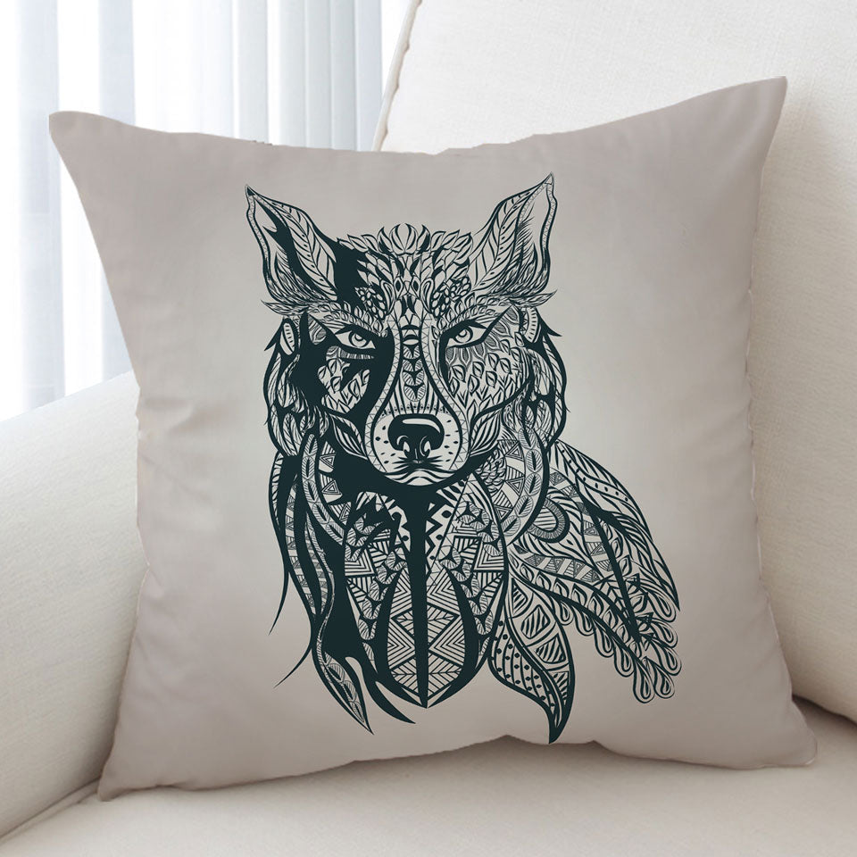 Deep Wolf Sofa Pillows