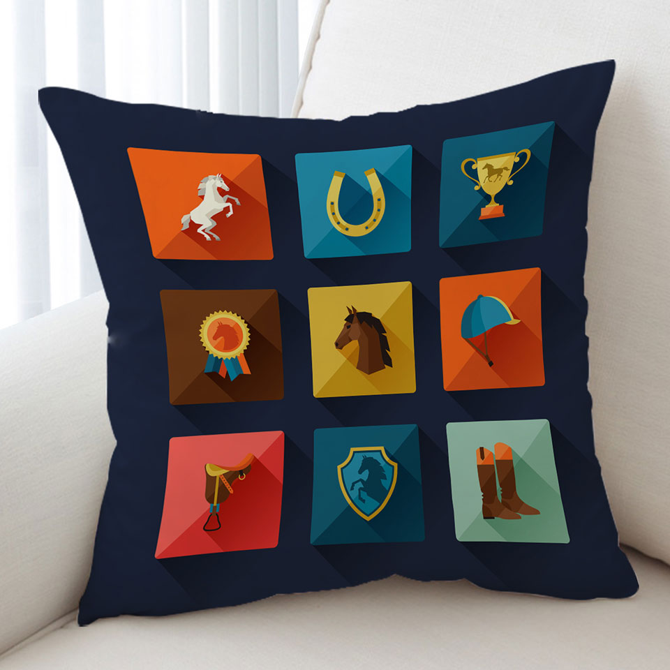 Dressage Horse Riding Cushion Covers