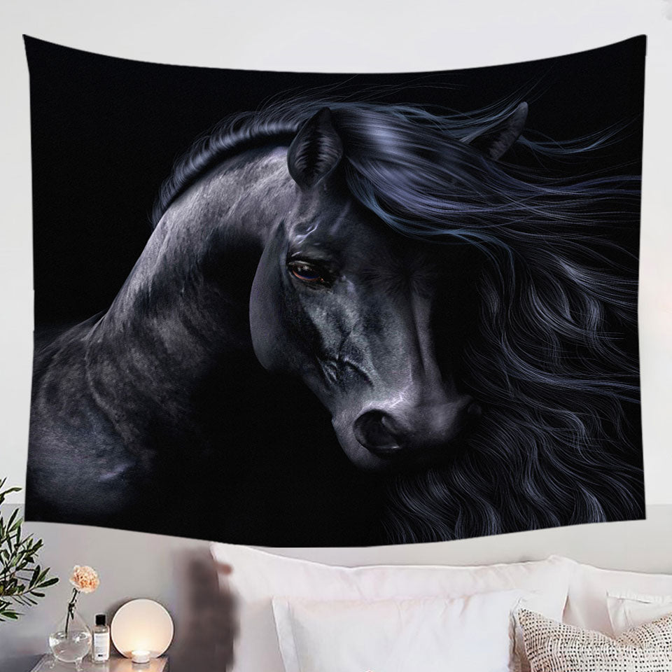Elegant-Horse-Art-the-Black-Wall-Decor-for-Men