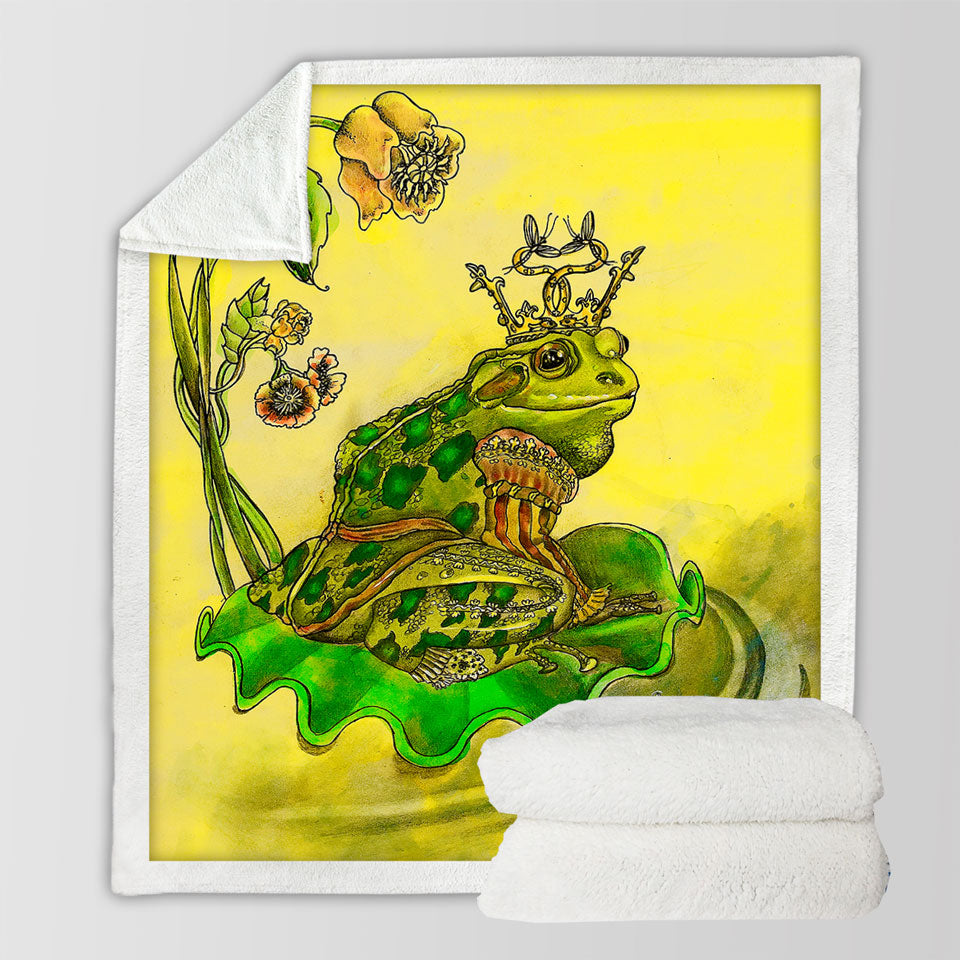 products/Fairy-Tales-Art-Frog-Prince-Decorative-Blankets