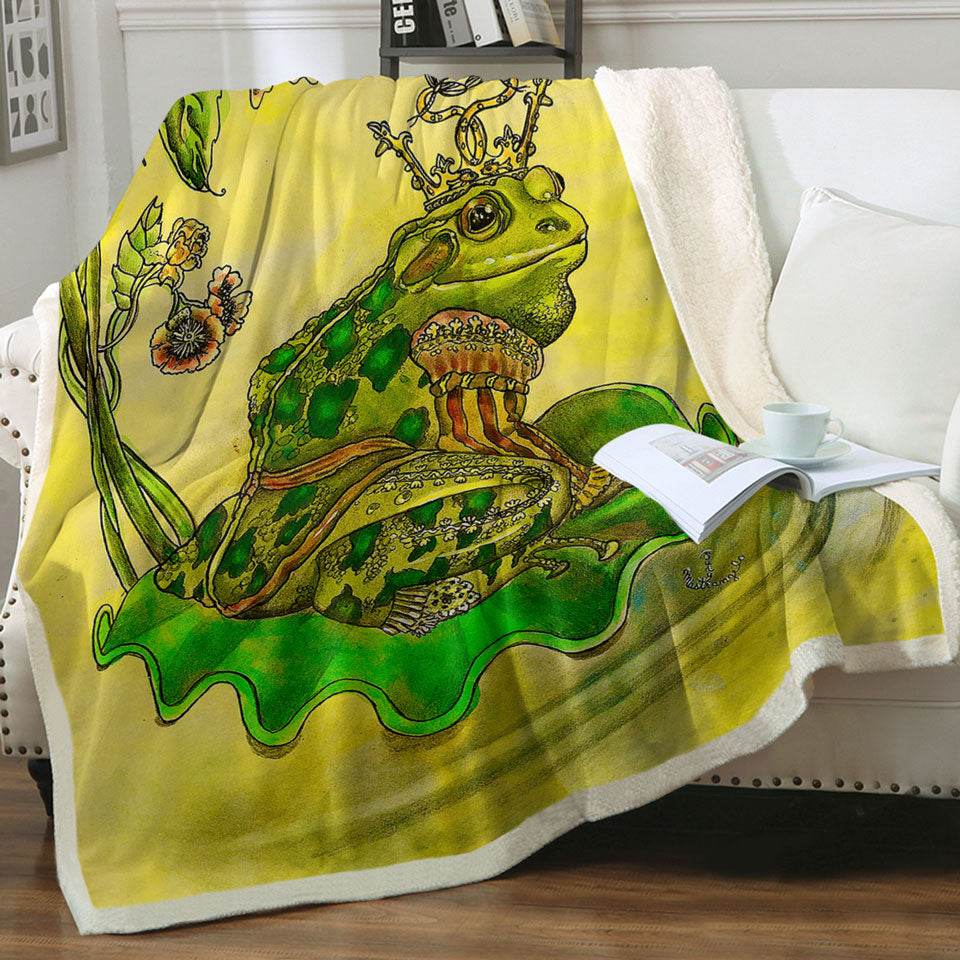 products/Fairy-Tales-Art-Frog-Prince-Decorative-Throws