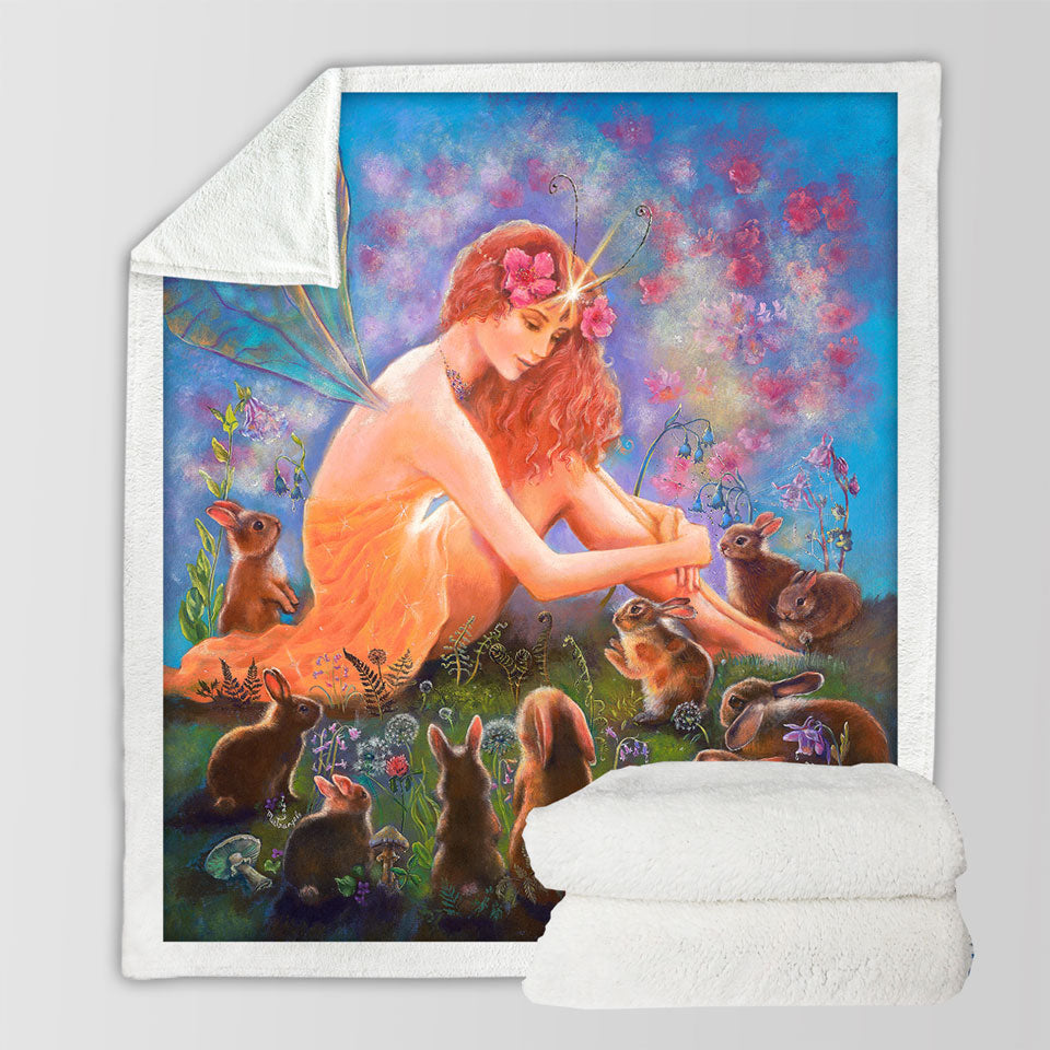 products/Fairy-Tales-Throw-Blanket-Art-the-Fairy-and-the-Velveteen-Rabbit