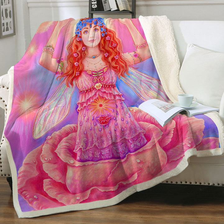 products/Fairy-Tales-Throws-Art-Rose-Angel-Flower-Spirit