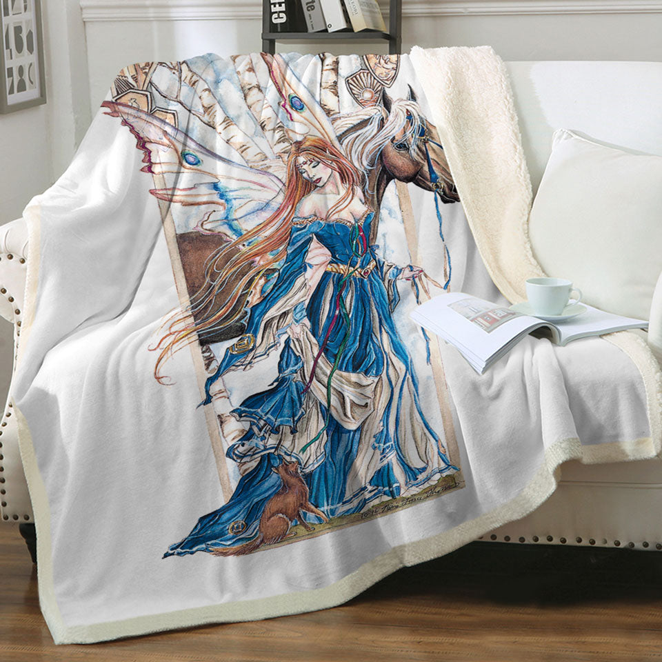 products/Fairytale-Throw-Blanket-Art-Drawing-Serenity-Fairy-and-Horse
