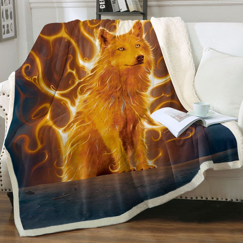 products/Fantasy-Animal-Art-Phoenix-Wolf-Sofa-Blankets