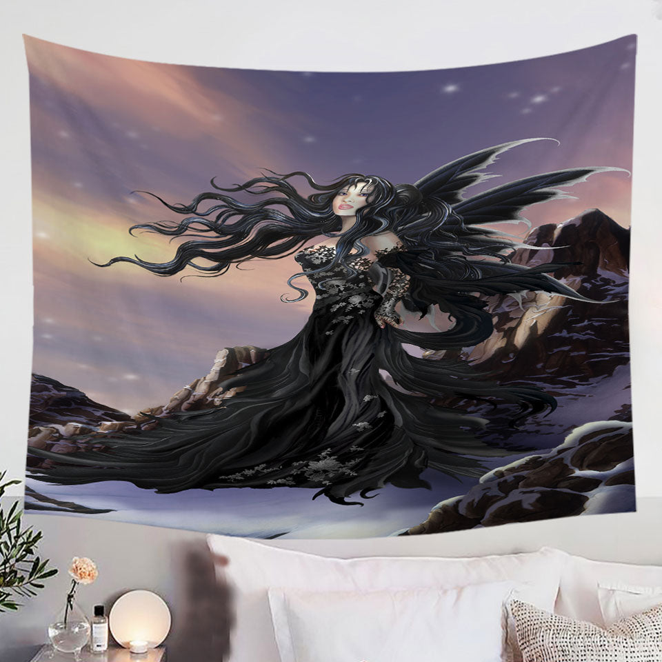 Fantasy-Art-Aria-the-Darkness-Angel-Tapestry