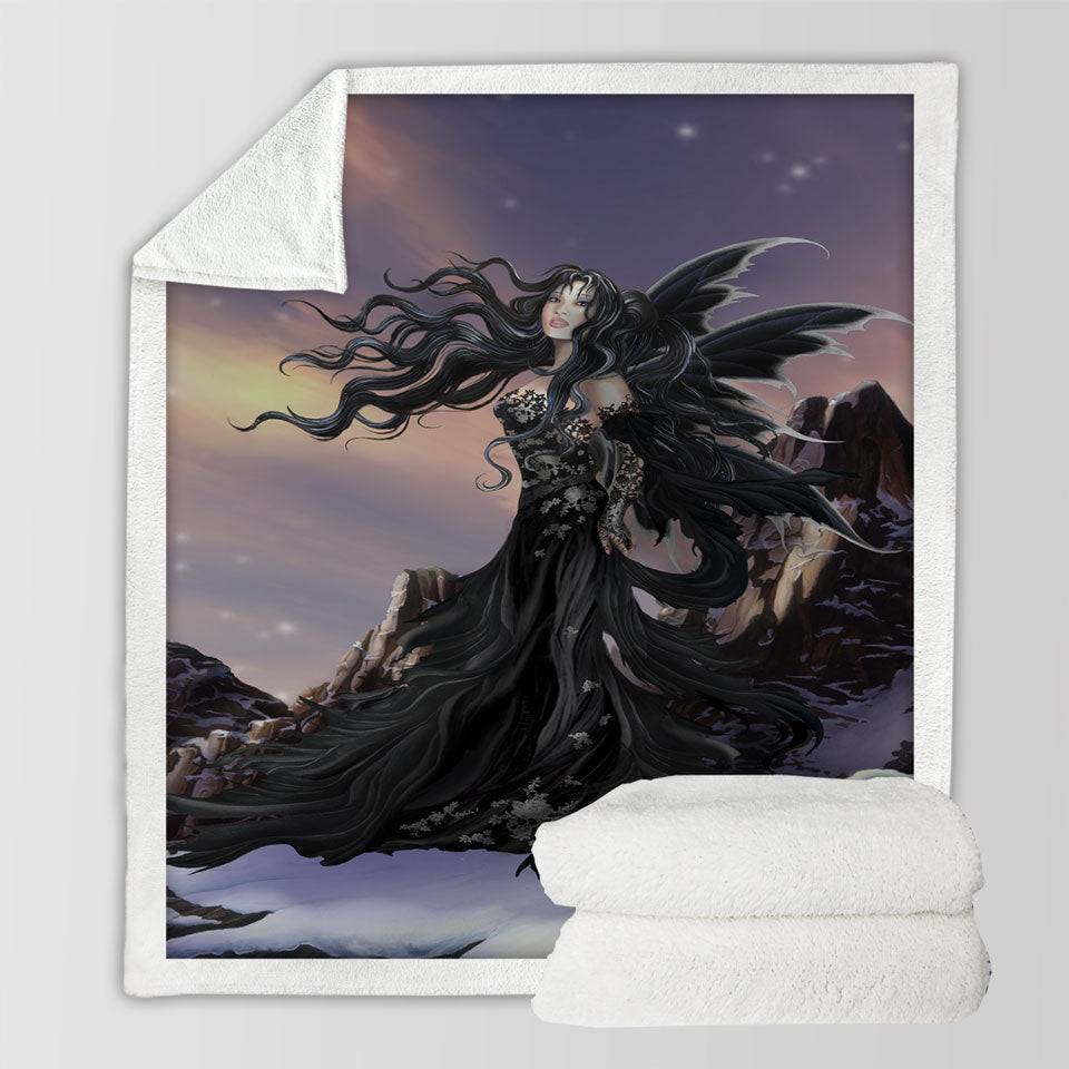 products/Fantasy-Art-Aria-the-Darkness-Angel-Throw-Blanket