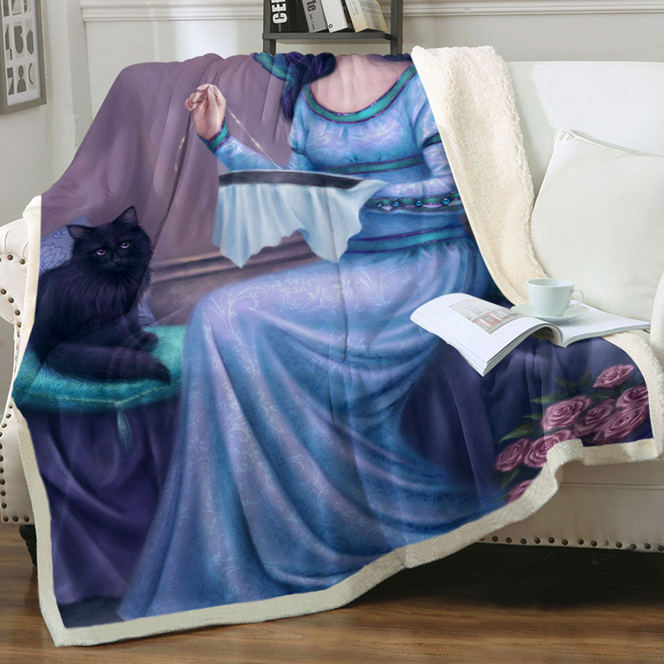 products/Fantasy-Art-Ariadne-Princess-Cat-Fairy-Throw-Blanket